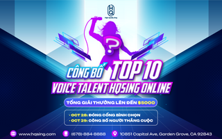 CHÚC MỪNG TOP 10 THÍ SINH VOICE TALENTS HQSING ONLINE