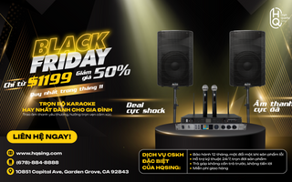 BLACK FRIDAY SET #3 - Dàn Karaoke hiệu quả tối ưu trong tầm tay