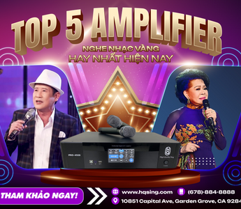 Top 5 Amply nghe nhạc vàng hay nhất, nhạc vàng, karaoke