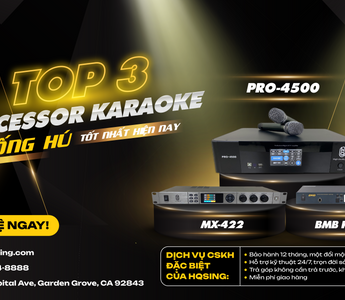 Top 3 Processor Karaoke chống hú tốt nhất hiện nay