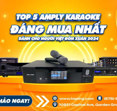 top 5 amply karaoke đáng mua nhất