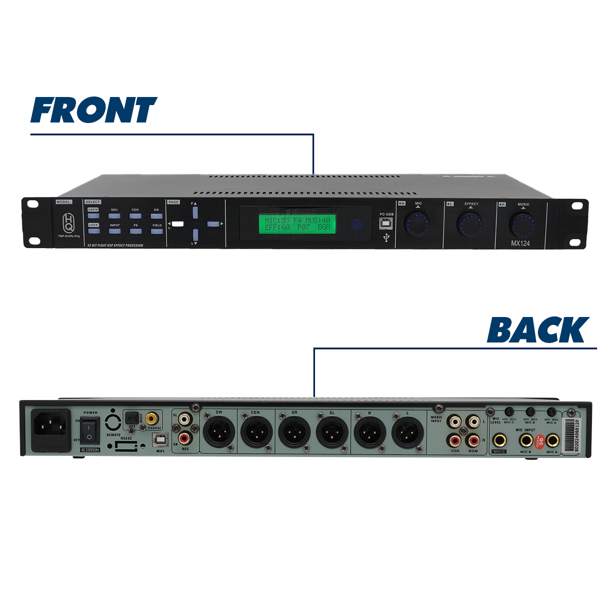 Karaoke Digital Processor MX124