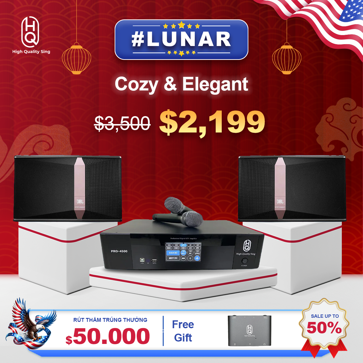 KARAOKE HOME MUSIC P1 &ensp; Lunar Cozy & Elegant