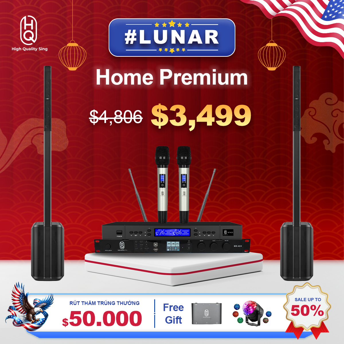 KARAOKE HOME MUSIC L1 &emsp;&ensp; Lunar Home Premium