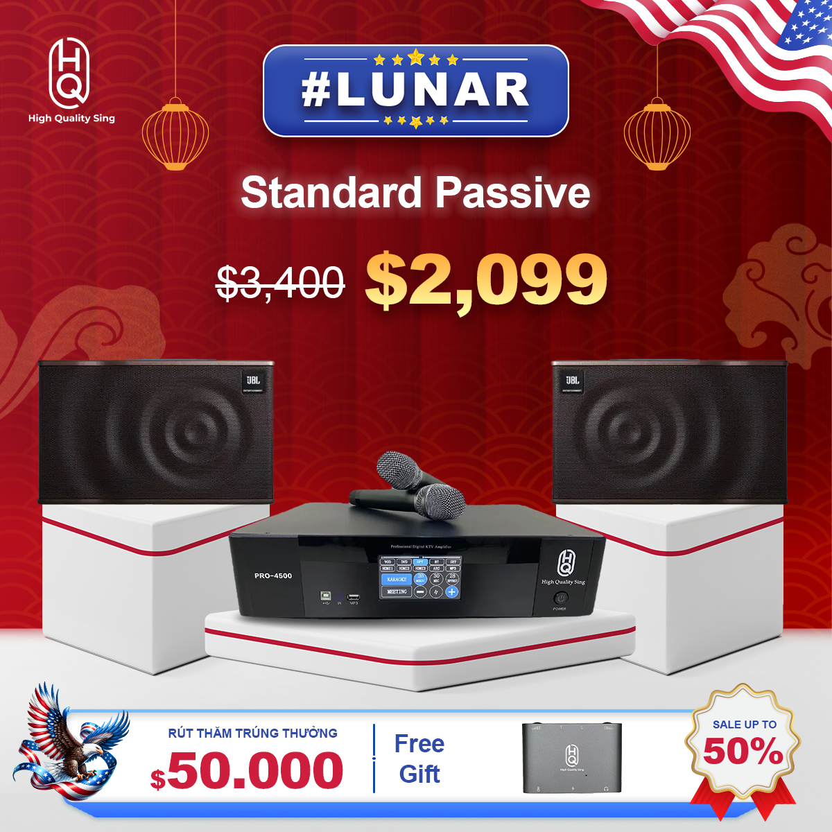 KARAOKE HOME MUSIC S3  &emsp; Standard passive