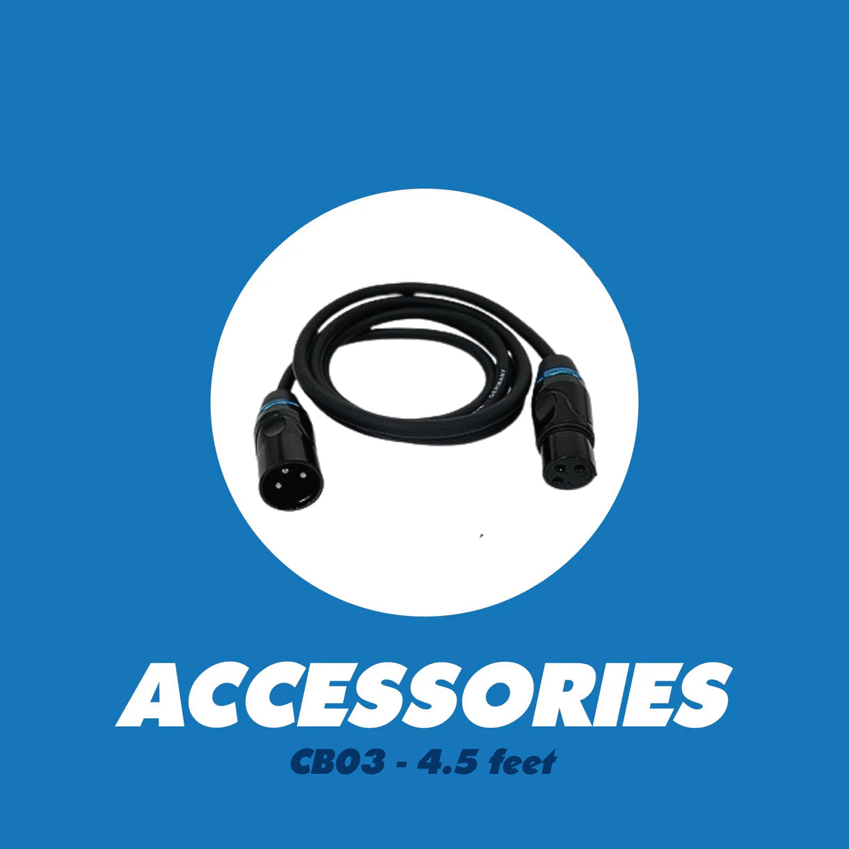 Cable XLR female to XLR Male