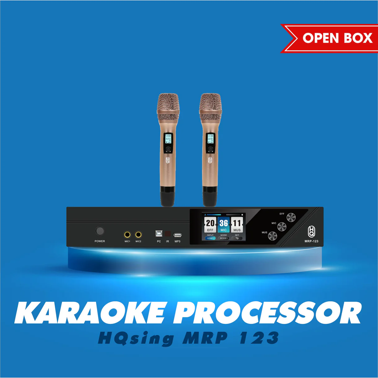 Bộ xử lý kỹ thuật số Karaoke MRP123